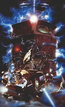 Постер к аниме фильму Сядь на Поезд Икс (1987)