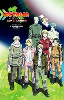 Постер к аниме фильму Хеталия: Мир в белом (2010)