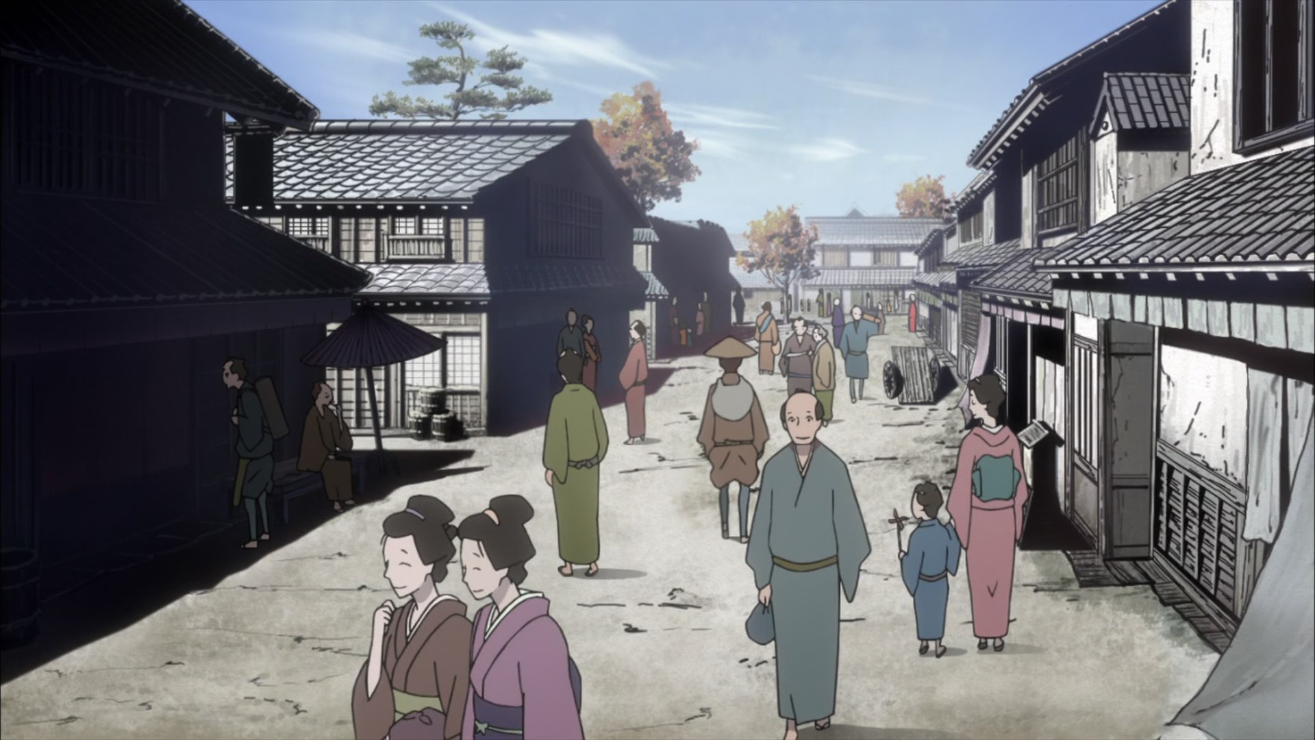 Скриншот из аниме Дом Пяти листьев
