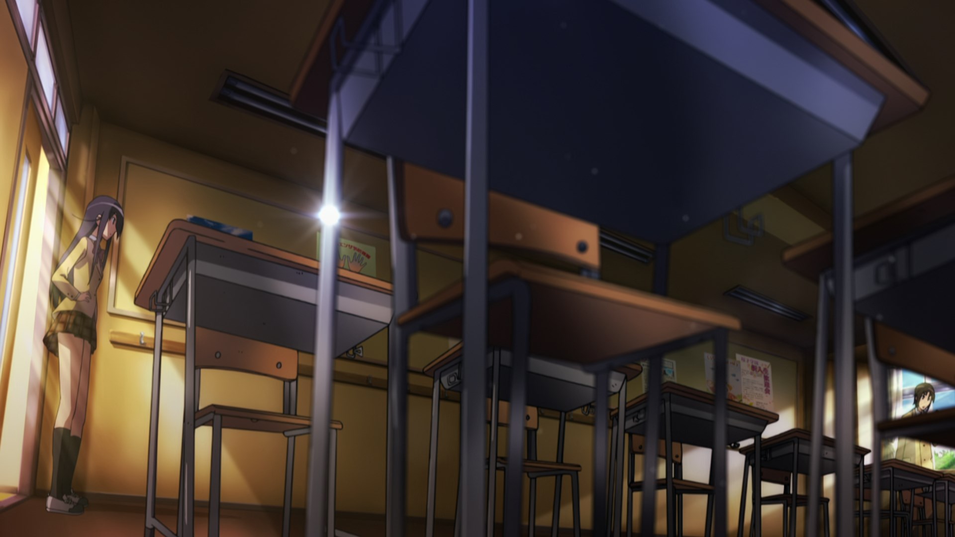 Скриншот из аниме Члены Школьного Совета ТВ-2