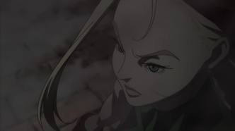 Скриншот из аниме Уличный боец IV OVA-2
