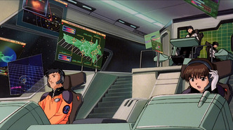 Скриншот из аниме Крейсер Надэсико: Принц тьмы