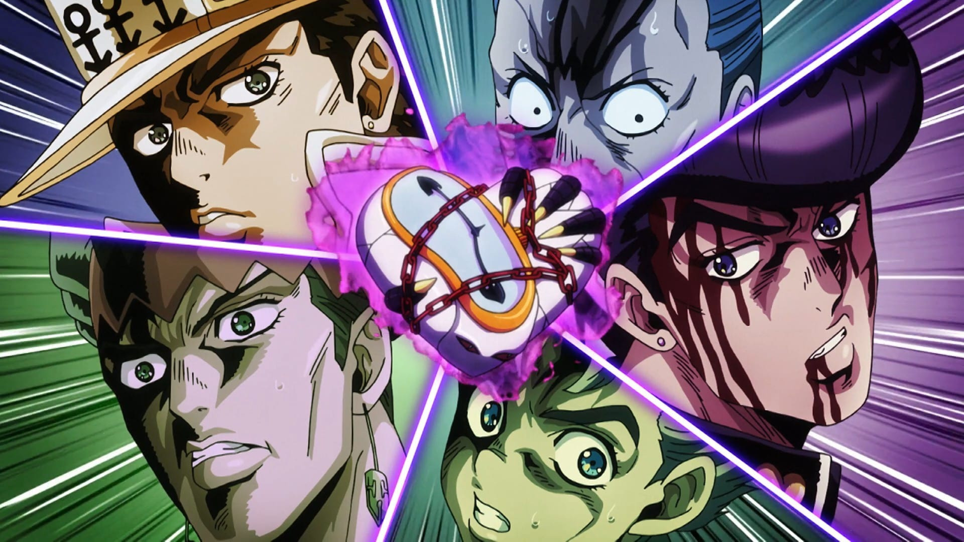 Jojo bizarre adventure diamond. Джозеф Джостар Diamond is Unbreakable. Bites the Dust Джоджо. Кира Йошикаге bite the Dust. Джоджо Несокрушимый Алмаз Джотаро.