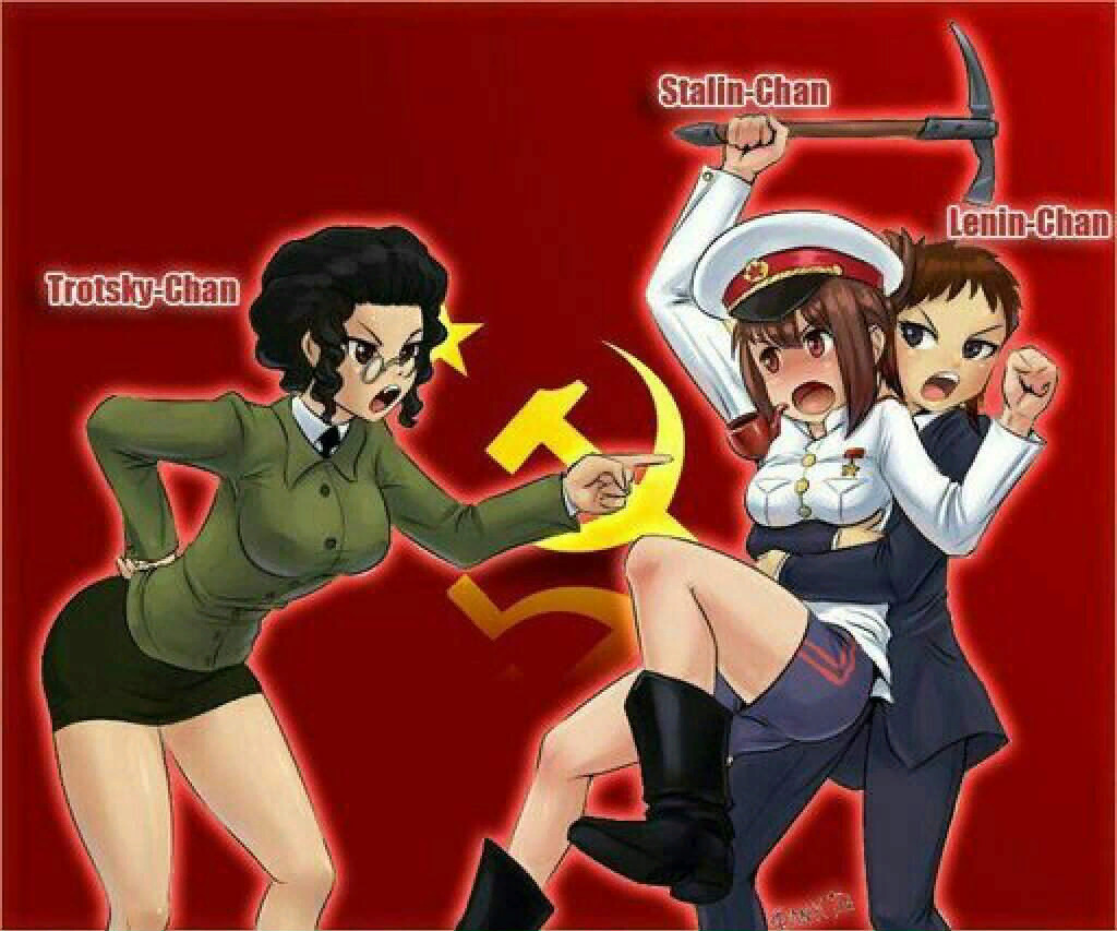 Сталин и Ленин аниме